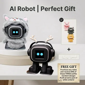 AI Robot | Smart Chatbot Toy,Emotional Interaction,Singing and Dancing, Voice Control, Companion, Holiday Gifts