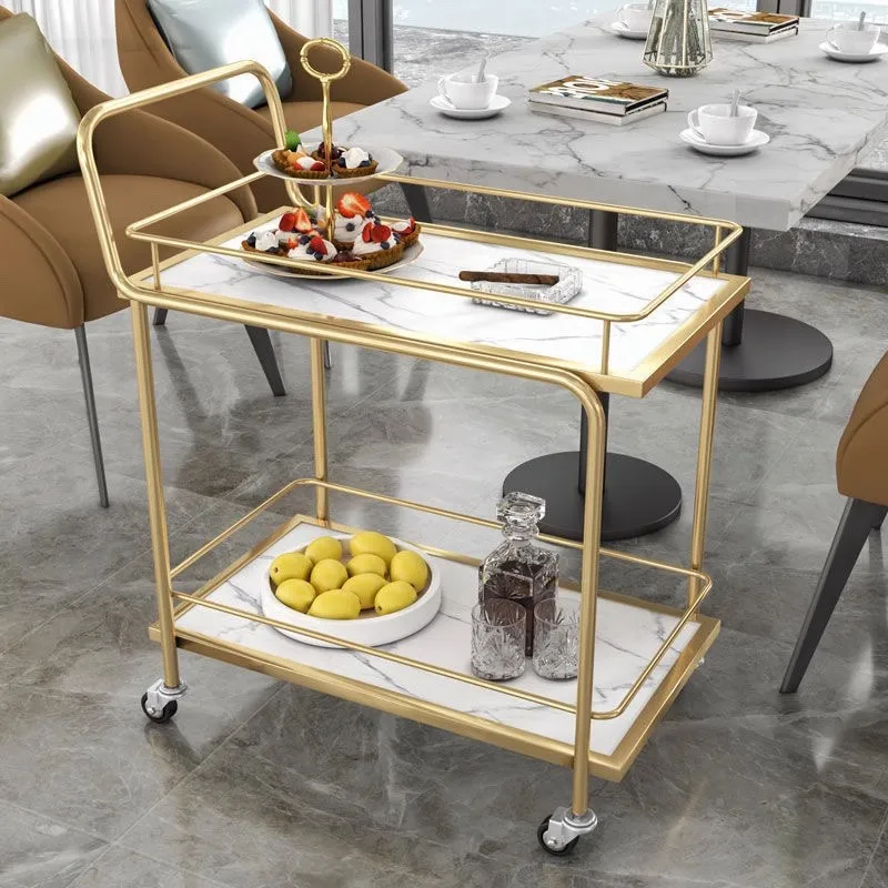 

Manicure Drinks Salon Trolley Storage Makeup Medical Service Salon Trolley Organizer Bar Carro Peluqueria Salon Furniture HD50TC