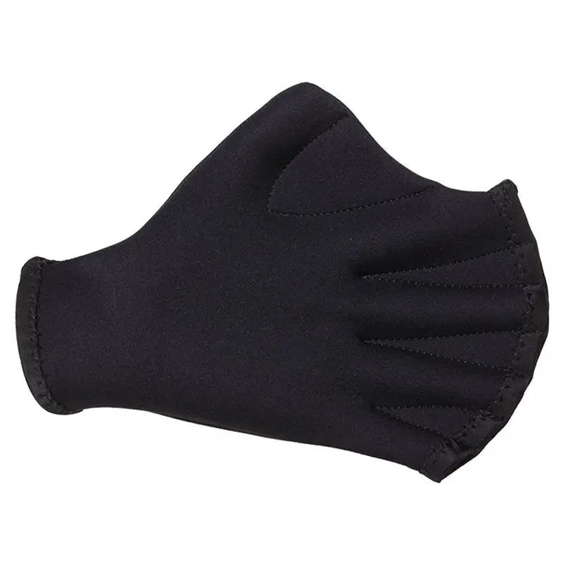 Paddle Gloves Swimming Gloves Aqua Fit Swim Training Gloves Neoprene Thermal Water Gloves Webbed Fitness Training Swim Gloves