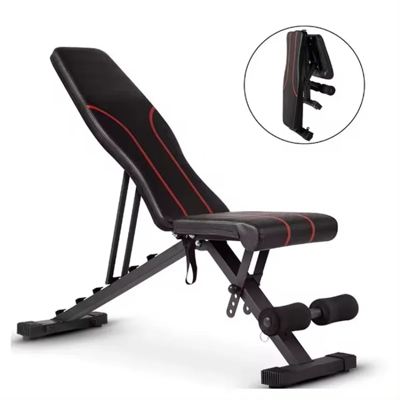 

Adjustable Commercial Gym Workout Fitness Folding Weight Dumbbell Bench Press