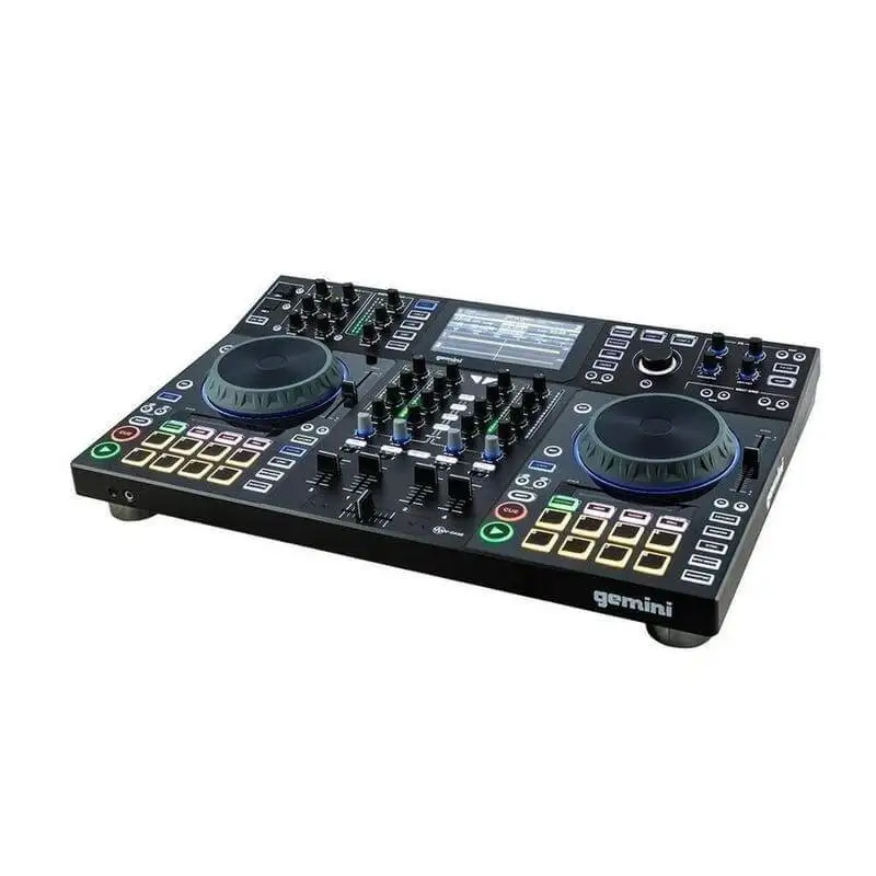 SDJ-4000 독립형 MIDI 컨트롤러, DJ 장비 콘솔 테이블, 2 데크, 4 채널 오디오 사용 가능