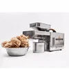 Oil Press Machine Stainless Steel Automatic Household Cold Rolling Hot Oil Press 220V Environmental Protection Saving Oil Fryer 4