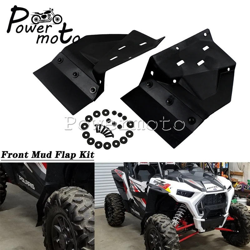 

1 Set Plastic ATV Front Fender Mud Flaps Kit For Polaris RZR XP 1000 XP4 1000 S 900 2014 2015 XC 900 2015 RZR 4 900 2016 2879938