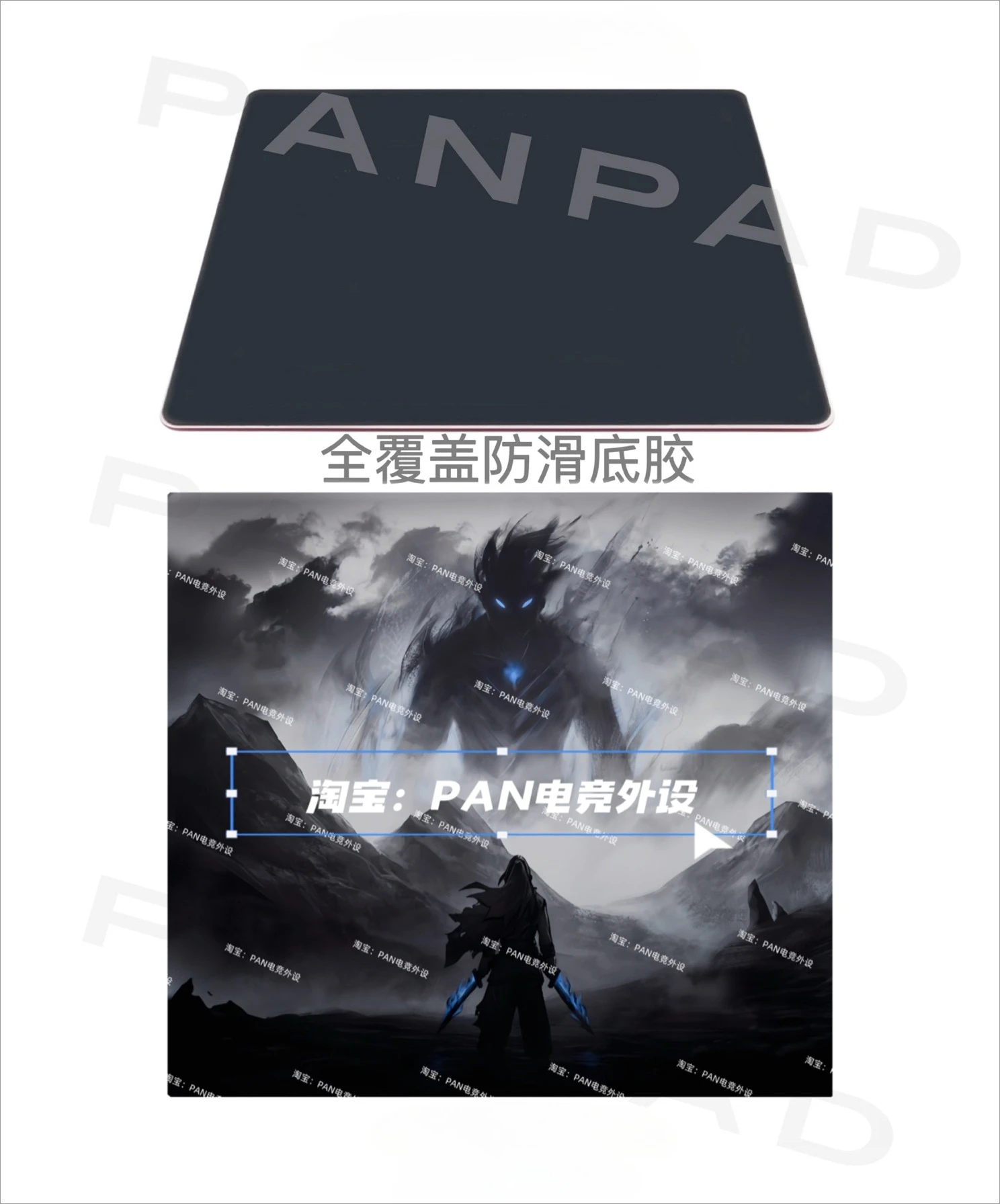 マウス・トラックボール Tekkusai Phantom Glass Mousepad Tekkusai
