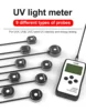 Uv Tester Ultraviolet Light Meter Radiometer Uva Uvb Uvc Light Sources LS125 Multi-probe High Precision Simple Operation 1
