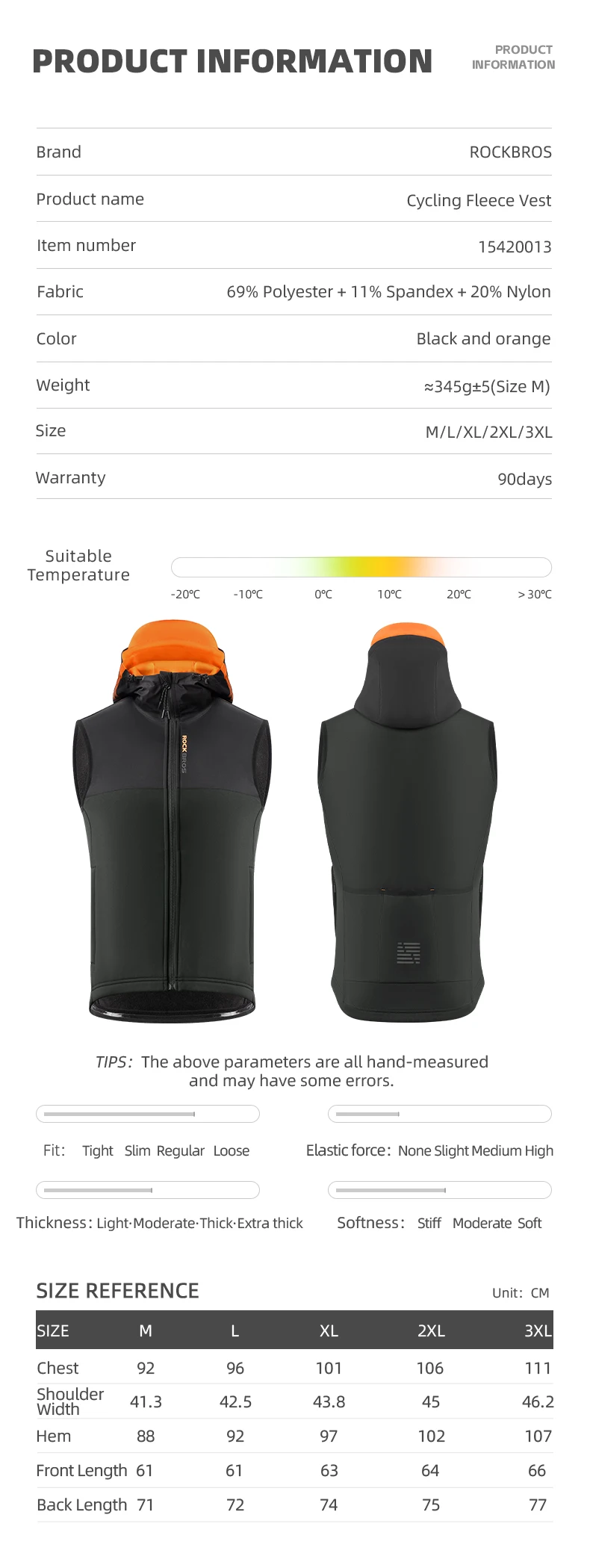 thermal fleece lining detail