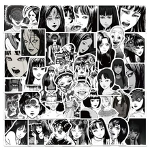 

10/50pcs Anime The complete comics of Tomie Stickers Graffiti Kids Toy Skateboard Phone Laptop Luggage Sticker Decals