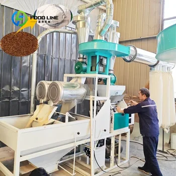 Macchina personalizzata per la lavorazione profonda di farina multigrain da grano, mais, sorgo e avena