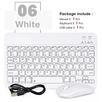 Mini Wireless Keyboard Bluetooth Keyboard For ipad Phone Tablet Portable Bluetooth Keyboard and Mouse For Samsung Xiaomi Android 14