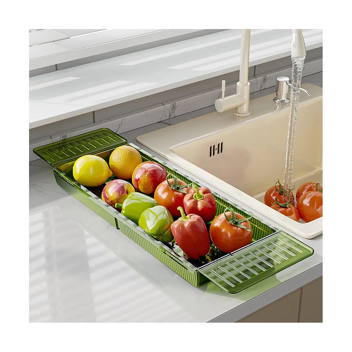 Multifunctional Kitchen Sink Shelf Rack Organizer Holder