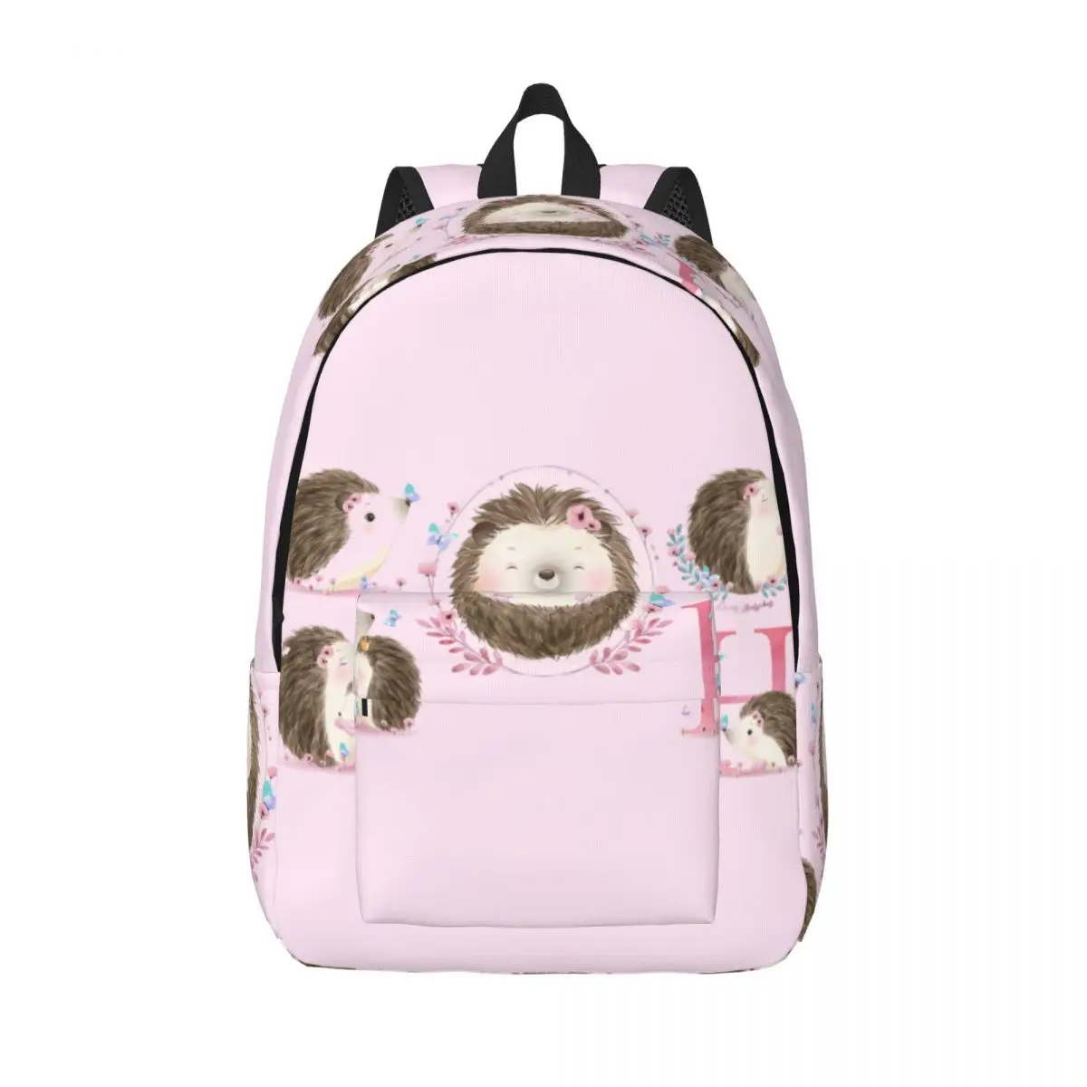 

Cute Little Hedgehog Watercolor Backpack Unisex Travel Bag Schoolbag Bookbag Mochila
