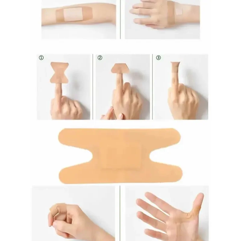 100 pcs Waterproof First Aid Wound Plaster Multi Size Band-Aid Patch for Travel Home First Aid Kit Emergency Kits Accessories