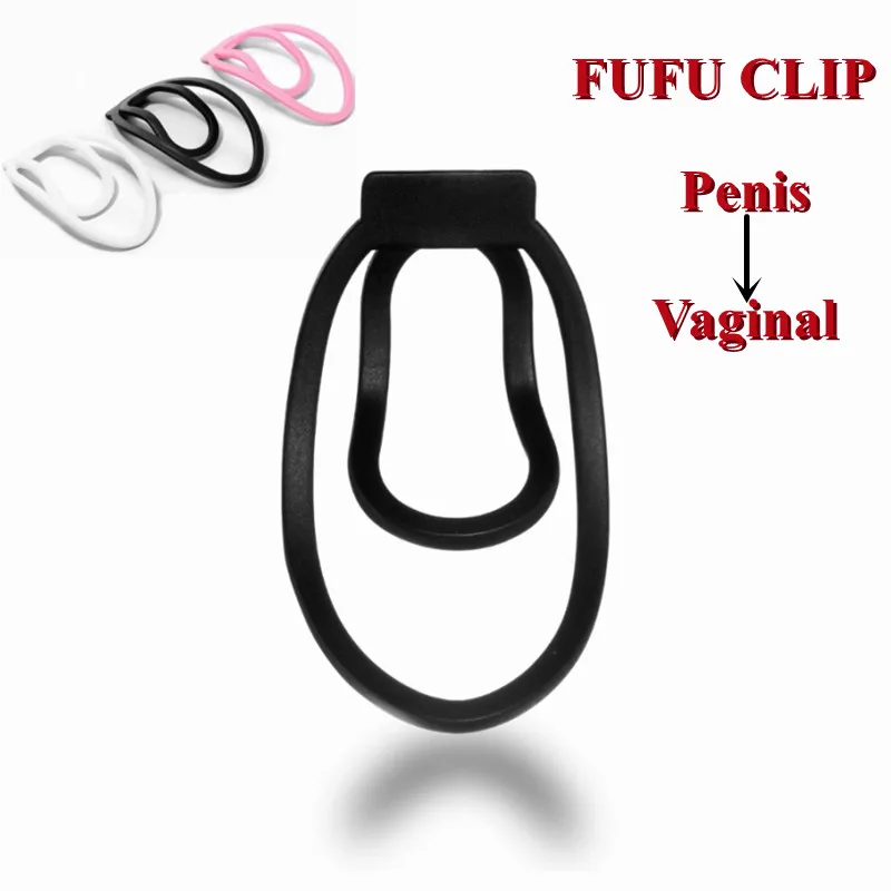 FUFU Clip Panty Chastity for Sissy 콕링Male Mimic Female Pussy