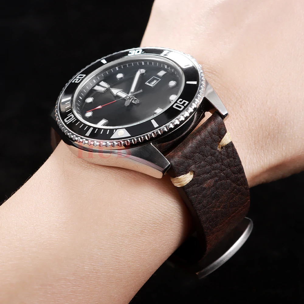 Genuine Cowhide Vintage Handmade Universal Watch Strap - Breathable Unisex Bracelet Belt Accessories