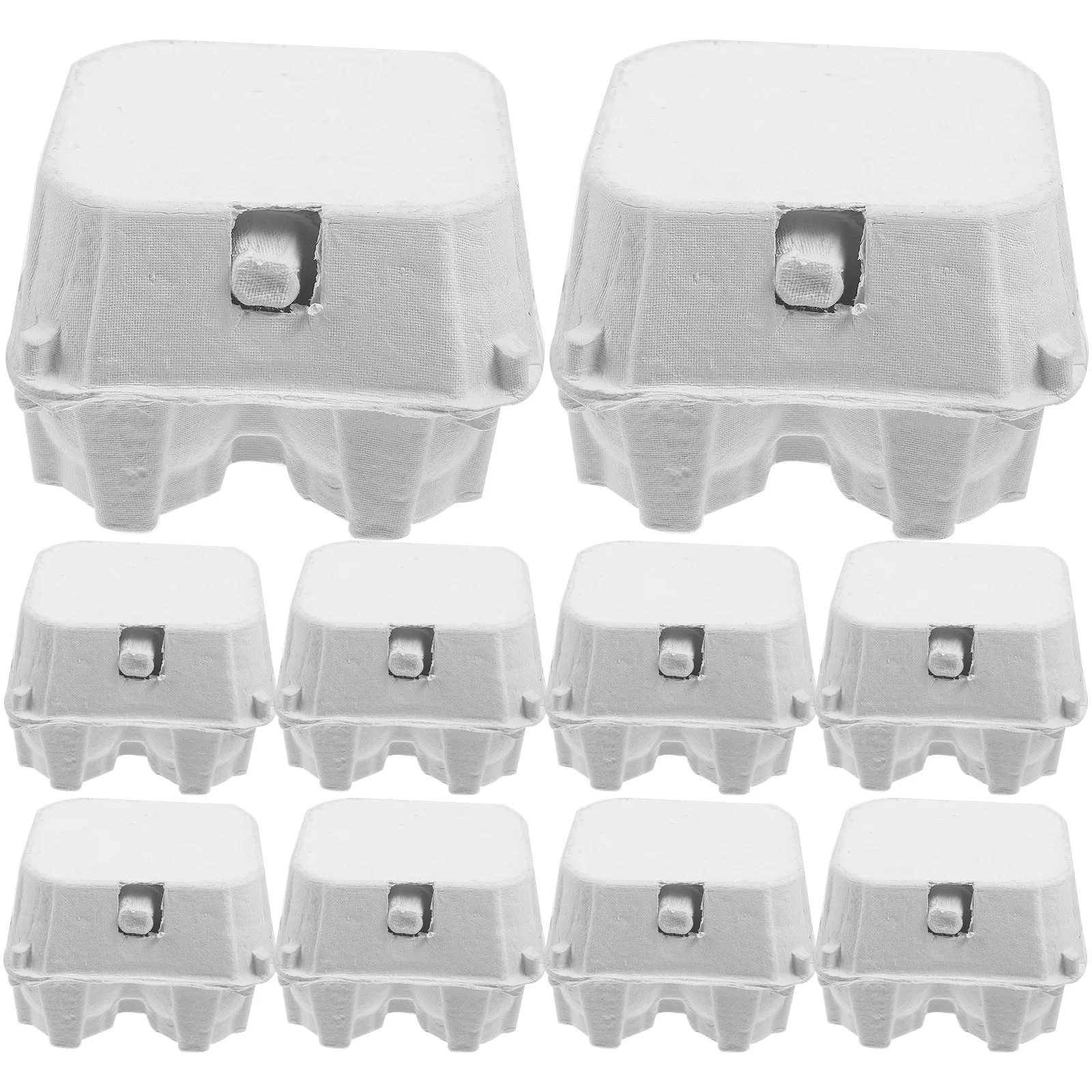 

Paper Pulp Egg Carton Empty Egg Tray 4-Count Reusable Protective Egg Case Native Egg Packaging Box Fridge Holder