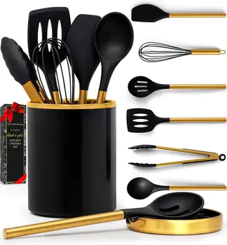 Black Gold Utensils 1