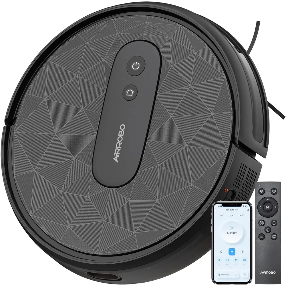 

Robot Vacuum Cleaner with 2800Pa Suction Power, App Control, 120 Mins Runtime, Self-Charging Robotic Vacuum Cleaner for Low