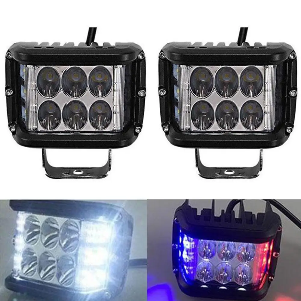 LED 바 오프로드 스팟 플러드 콤보 LED 라이트, 자동차 트럭 보트 ATV 트랙터용, 36W 스포트라이트 바, 자동차 조명, 12V, 24V