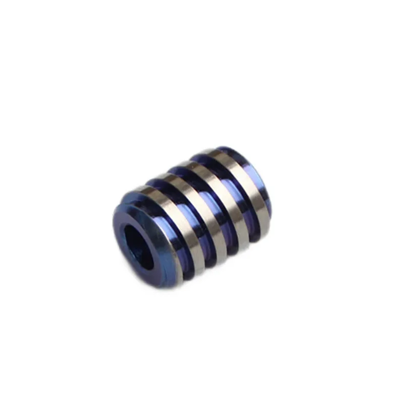 

Screw Thread Titanium Alloy Knife Beads Green Paracord Bead Umbrella Camera Rope EDC DIY Pendant