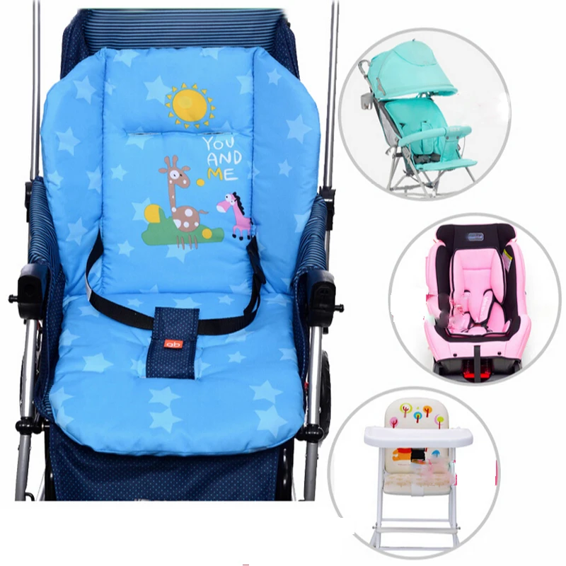 Comfortable Baby Stroller Liner Pad Four Seasons General Children Cart Mat Thicken Baby Carriage Cotton Mat Stroller Accessories