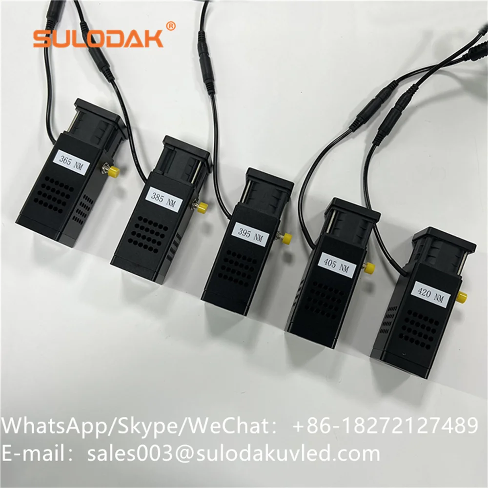 20*20mm Handheld Air-cooled UV resin/Circuit board green oil/Photocatalytic reaction/UVLED UV curing lamp in Research laboratory