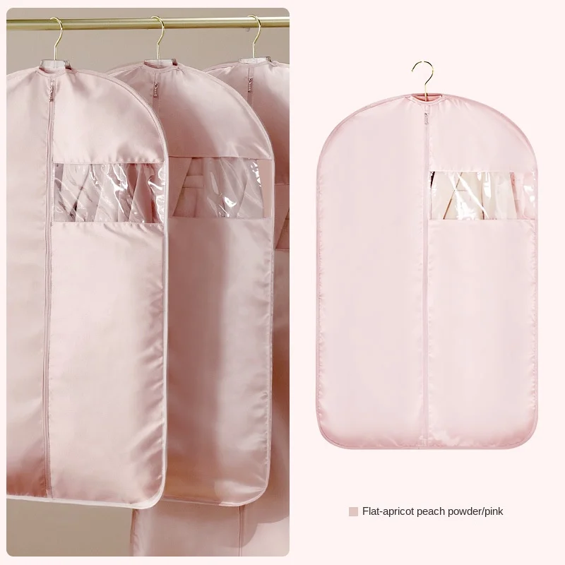Dust Cover Fur Storage Bags Set Of Pink Silk Cloth Dust Cover