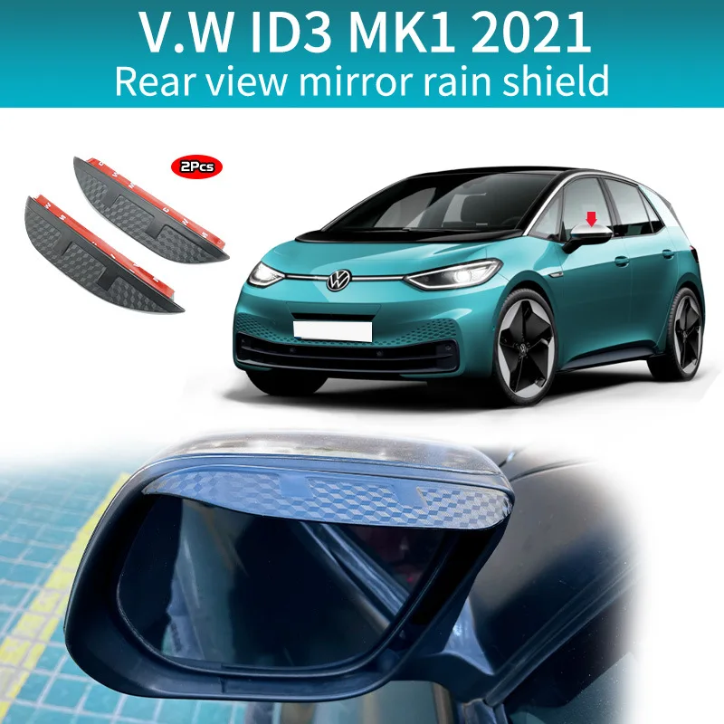 Visor VW ID3 MK1 2021 2022 VISOR Deflectors Bright Strip Deflectors Visors