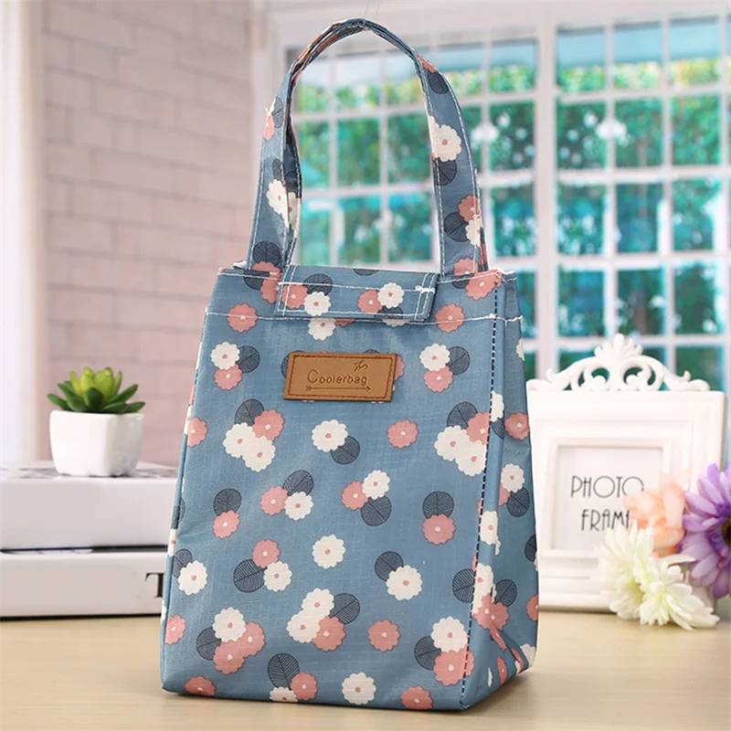 Lunch Bag Portable Food Refrigerated Bag Heat Preservation Lunch Box Lunch Bags Insulation Cover To Women Casual Handbag 2024