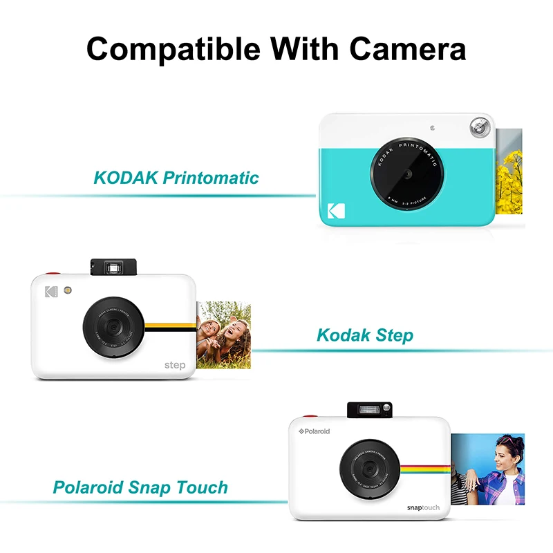 XANAD Estuche rígido EVA para Polaroid Snap Touch/Kodak