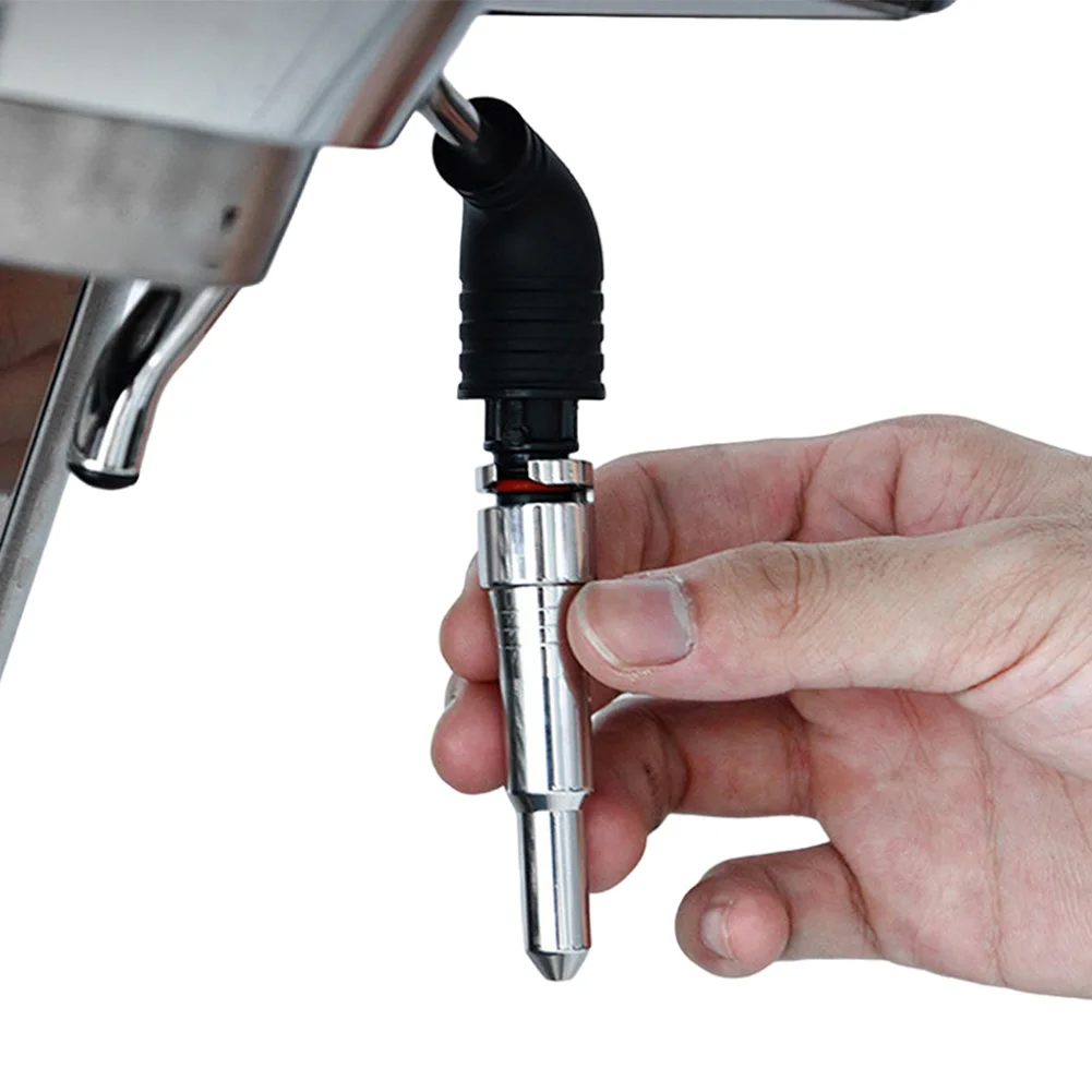 Steam Nozzle Rust-Proof Milk Frother Foam Inner Tube Washable Silicone Coffee Steam Nozzle for Delonghi EC9335 9665 ECAM22.110SB