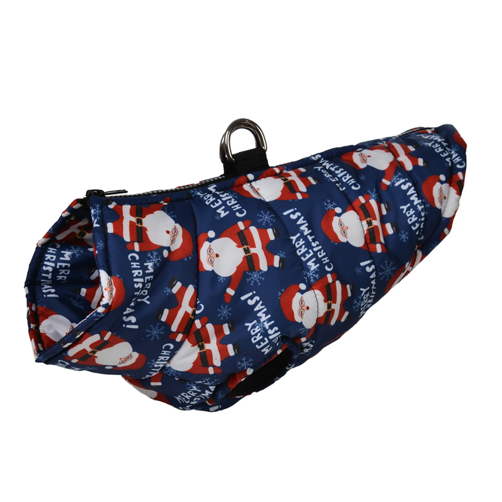 Dog Christmas Vest Coat for Small Medium Girl Boy Dogs Puppy Clothes Harness Waistcoat with D-Ring for Leash
