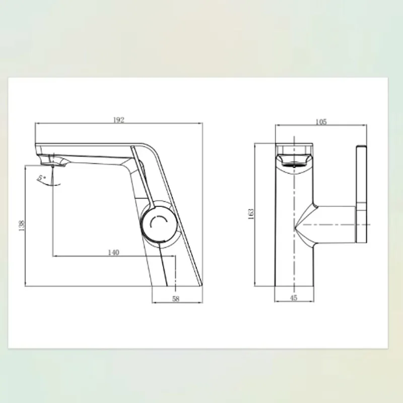 High-end Temperature Display Basin Faucet LED Light 2 Modes Sprayer Hot Cold Water Sink Mixer Wash Tap For Bathroom