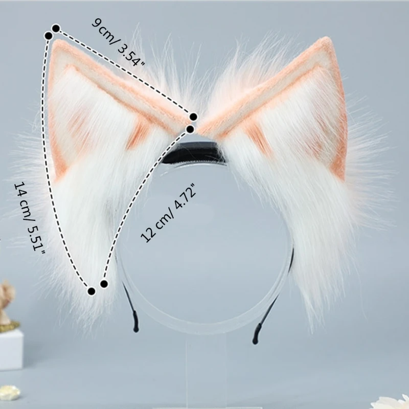 Diadema De Orejas De Gato Con Cascabeles – Ajustable, Suave Y Realista, Ideal Para Halloween, Cosplay Y Carnaval