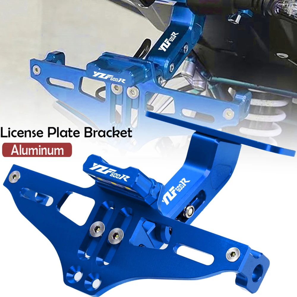

Motorcycle License Plate Holder Number Plate Frame Bracket For YAMAHA YZF 600R YZF600R Thundercat 1995- 2008 2007 2006 YZF 600 R