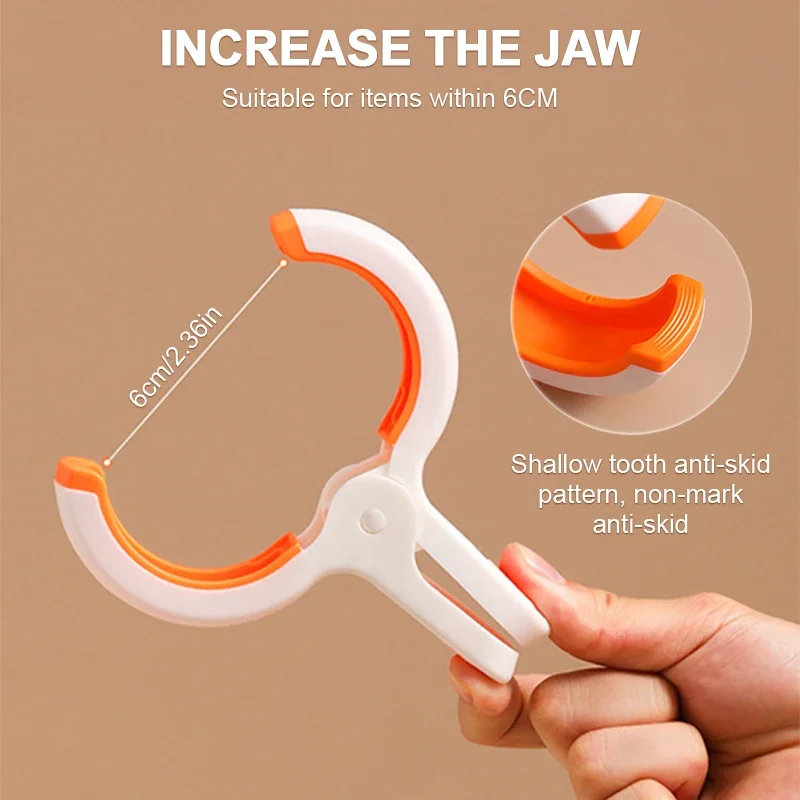 3pcs Clothes Pegs Plastic Hanger Clips Windproof Clothespins Home Large Clothes Clips for Drying