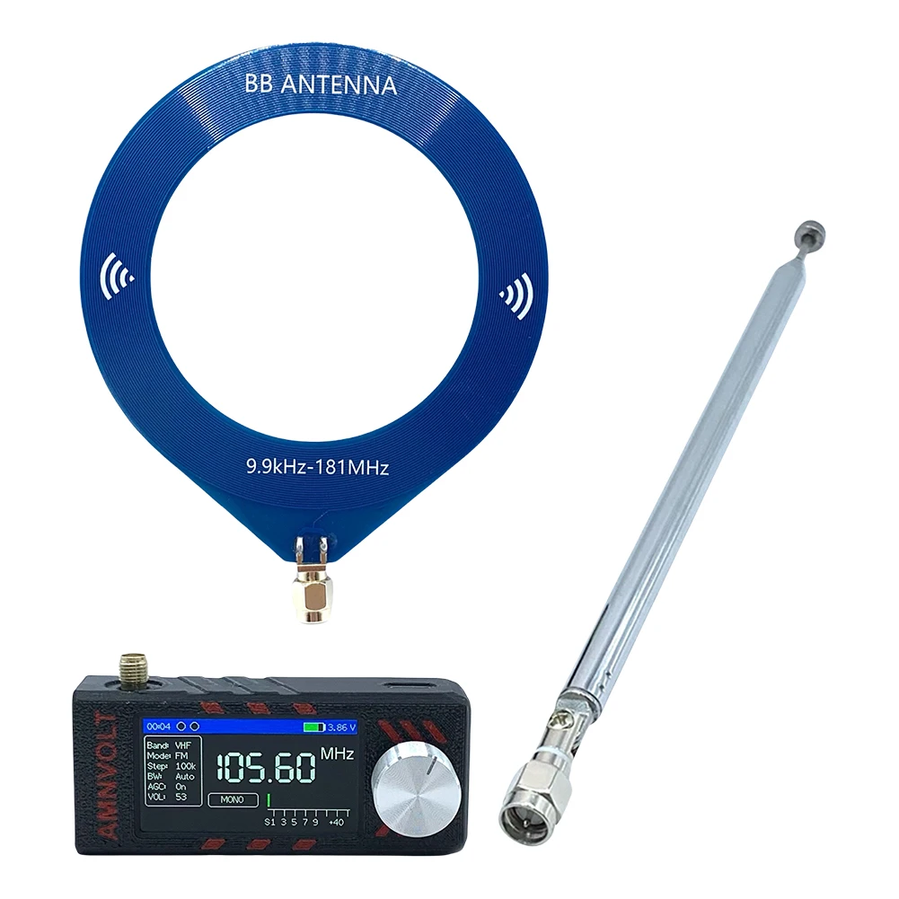 Récepteur Radio De Poche SI4732 SSB Mini LSB USB AM FM Toutes Bandes Antenne ESP-32-S3 - Auto