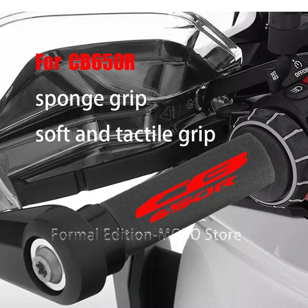 

For Honda CB650R Handlebar Grip Sponge Cover Non-slip 27mm Motorcycle Sponge Grip