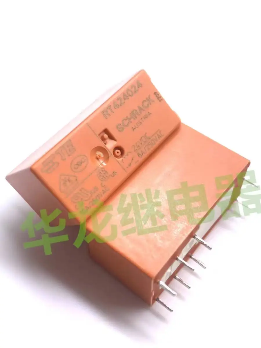 TE SCHRACK 8 핀 릴레이, RT424024, RT314024, RT314730, RT424048, RT424012, RTE24024, RT424005, RTE24110, 신제품 및 오리지널, 10 개