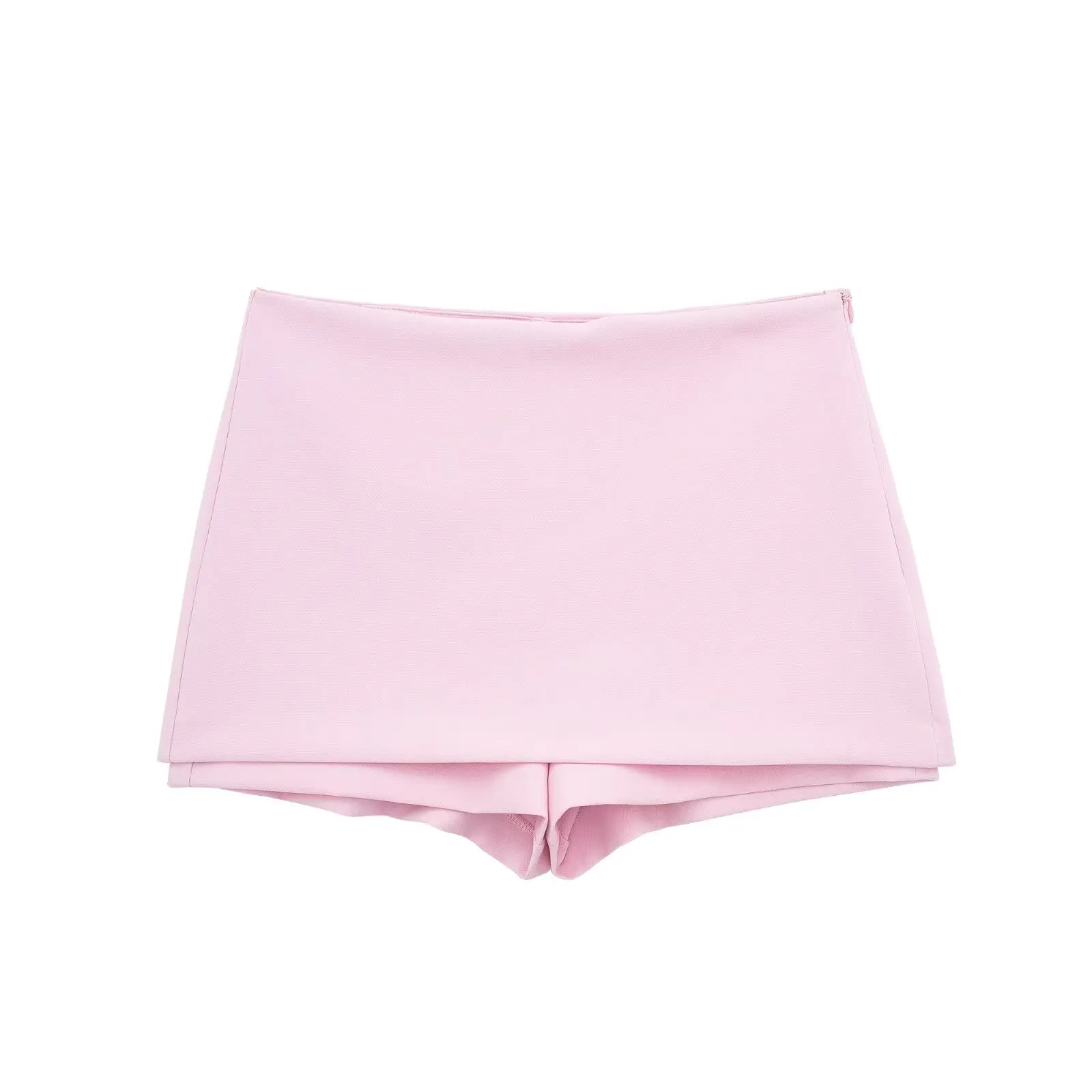 thumbnail image 1 of HH TRAF Conjunto elegante de 2 piezas para mujer, camisetas sin mangas con cuello halter sexy, top corto ajustado sin mangas, minifaldas casuales de cintura alta para mujer, pantalones cortos, 1 of 5