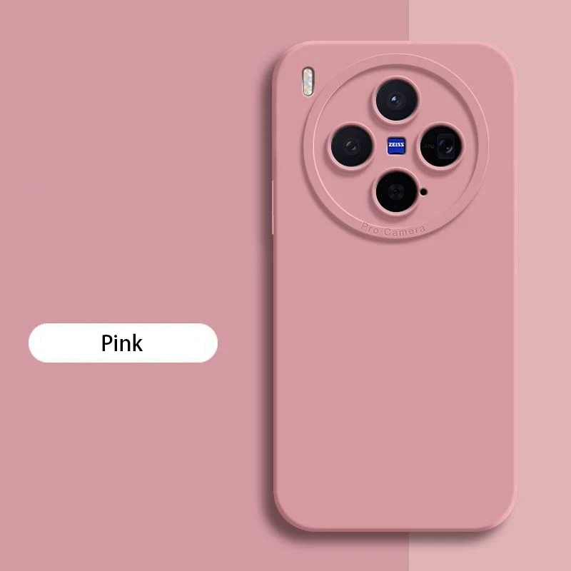 Luxury Camera Protection Phone Case - Soft Liquid Silicone Angel Eye Back Cover