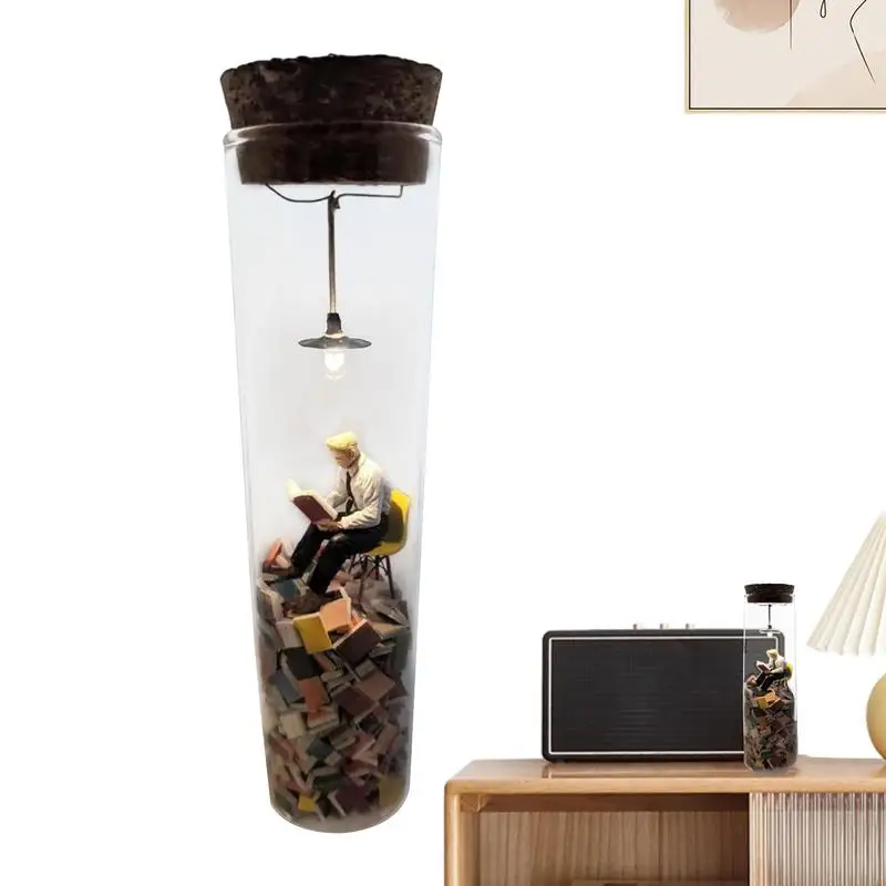 

Test Tube Decorative Small Test Tube Diorama Test Art Ornament Test Tube Creative Abstract Test Tube Miniature for home decor