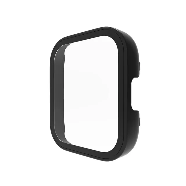 Funda protectora de pantalla para Redmi Watch 3, cobertura completa,  cubierta rígida chapada en policarbonato duro, protector de pantalla de  vidrio