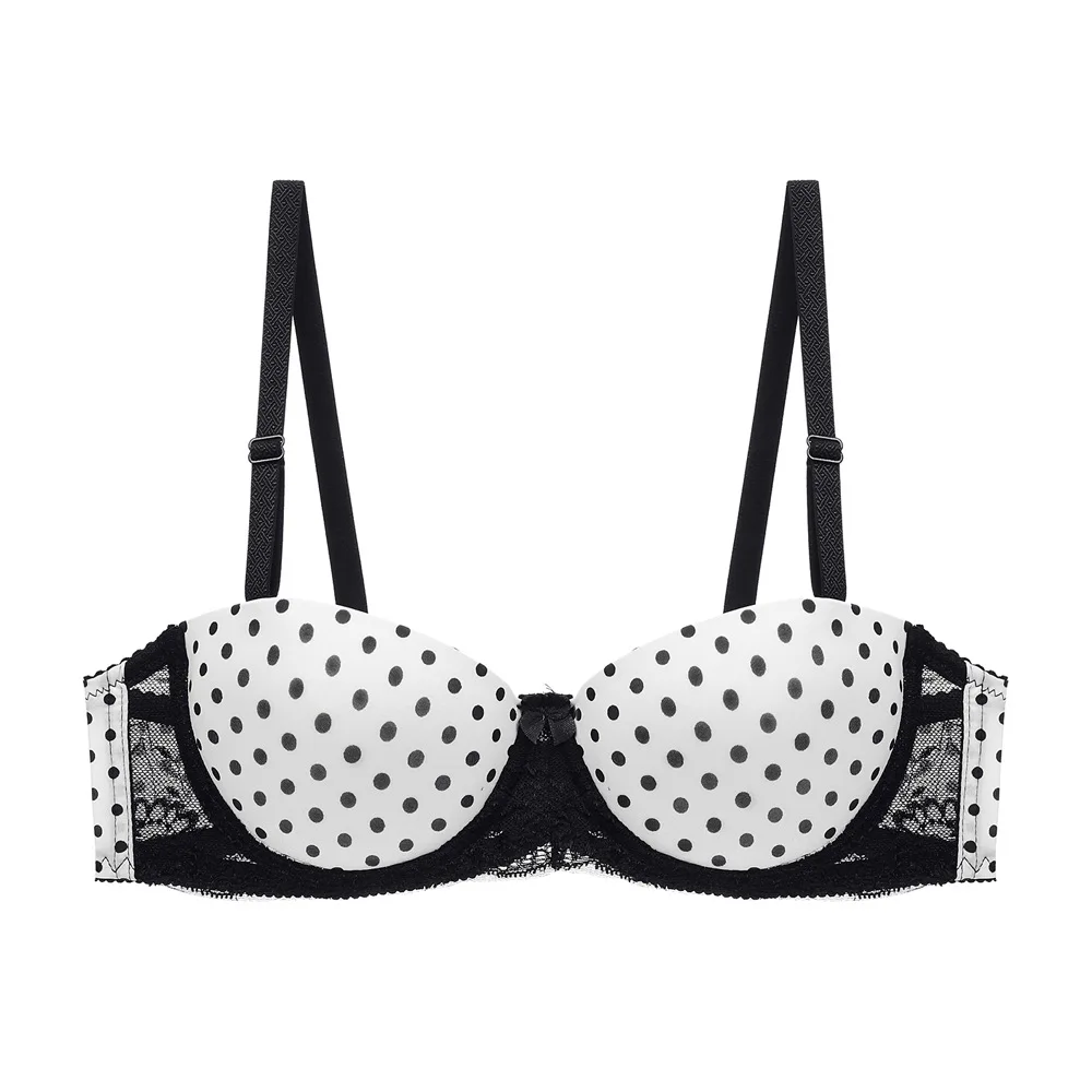 Reggiseno Push Up Lingerie Senza Cuciture Intimo Sexy Per Donna Reggiseno Taglie Forti Top Lingerie Di Grandi Dimensioni Dot Ropa Interior Lingerie Fe