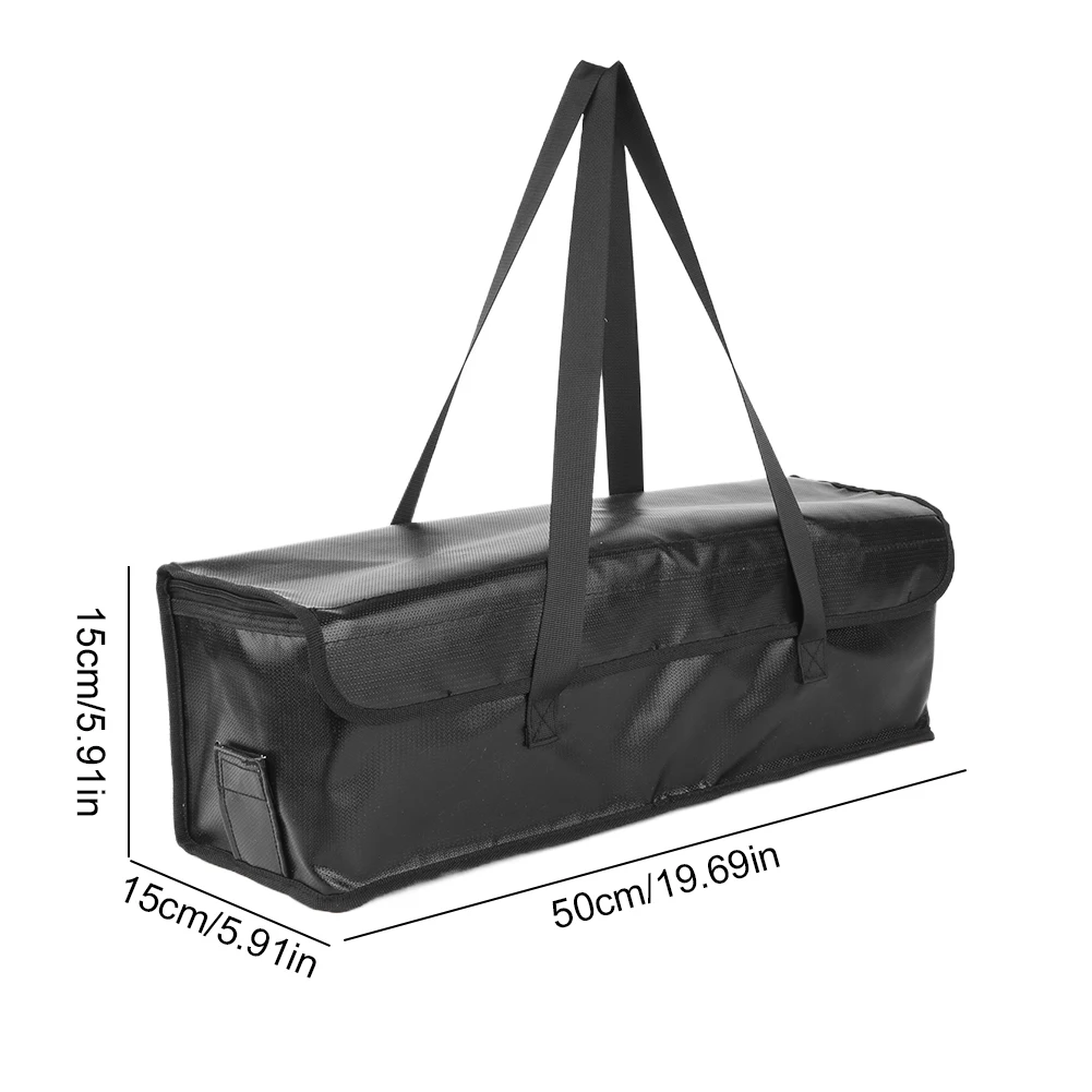 Ebike Battery Bag Fireproof Battery Bag Large Capacity Lithium Battery Storage Pouch Battery Transport Bag for Storage Transport