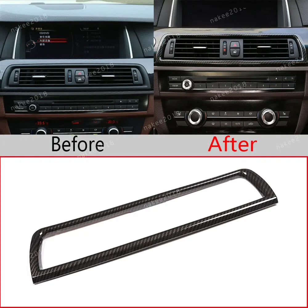 

Консоль из углеродного волокна, вентиляционная крышка ABS для BMW 5 серии F10 2011-2017