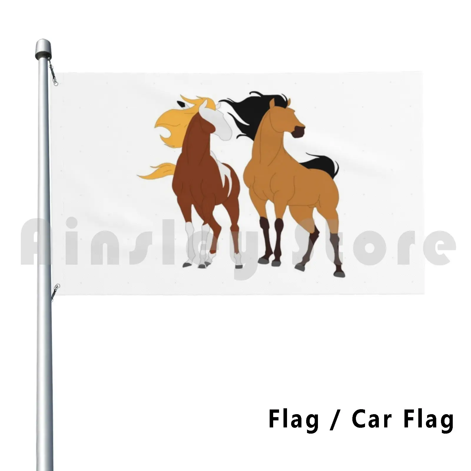 Flag Car Flag Spirit Hat Spirit The Stallion Of The Plains Stallion Of The Cimarron Where Is
