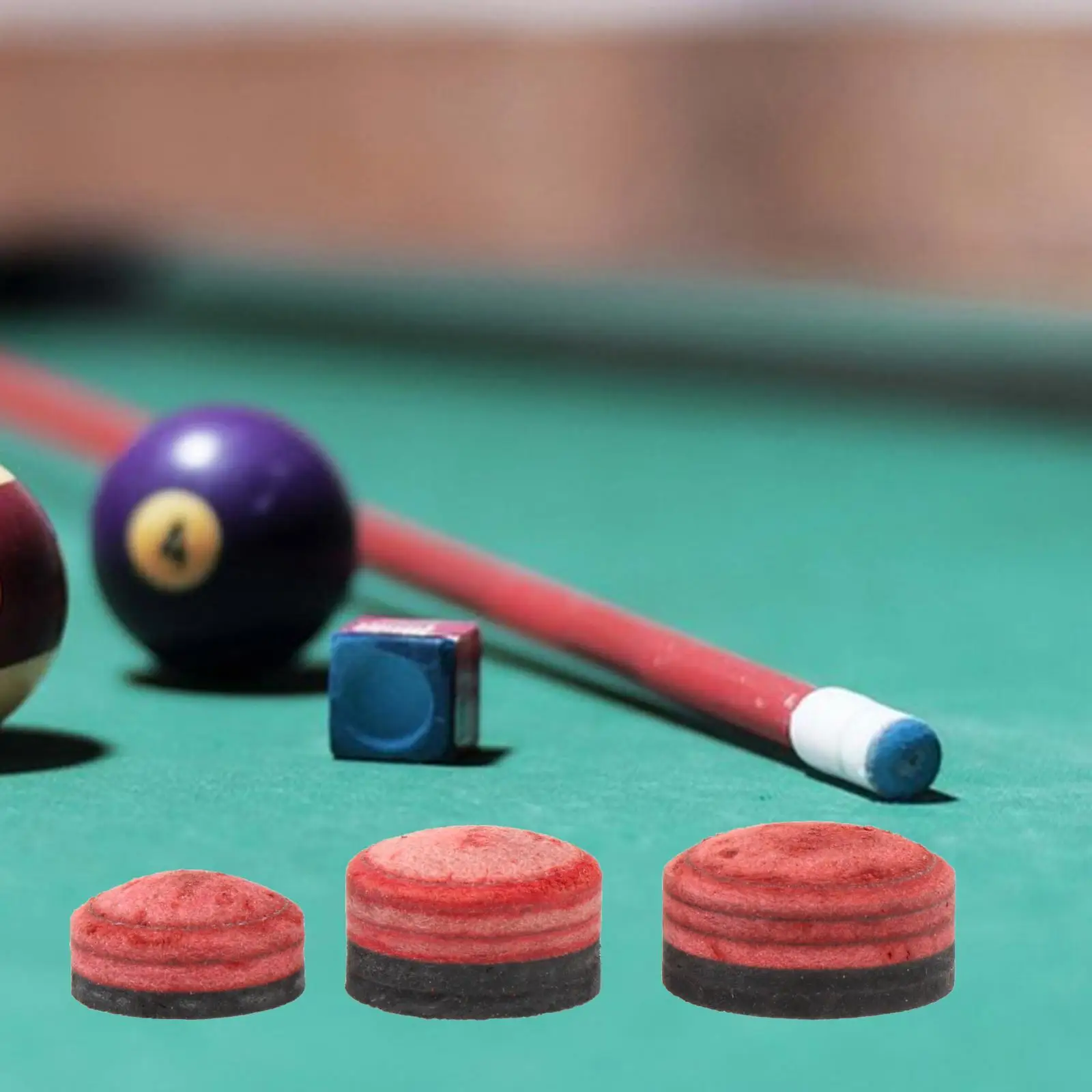 Punte Per Stecca Da Biliardo PATIKIL - 10 Pezzi In Cuoio Di Bufalo, 12x5 Mm, Per Ricambio - Foto 7