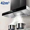 Smart Extractor Hood Kitchen Range Hood Wall Mounted 42 Large Suction Top Suction Chimney Range Hoods 5