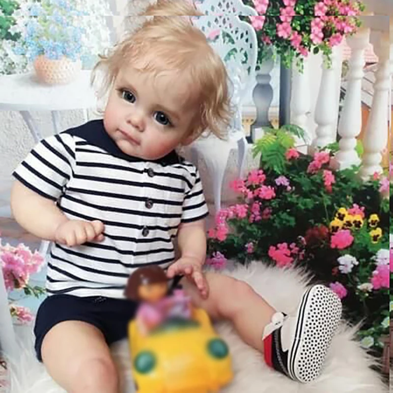 NPK 60CM Handmade High Quality Reborn Toddler Maggie boy Detailed