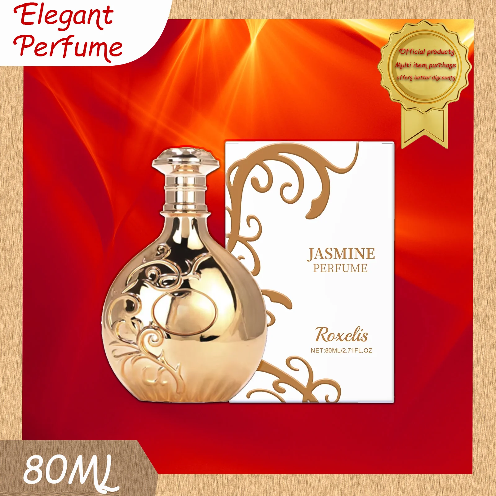 Jasmine Perfume - Fresh Jasmine As Main Note, Long-Lasting Fragrance To Enhance Elegant Temperament | Eau De Parfum For Women_voghion.com